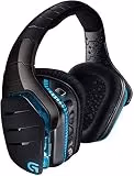 Casque de jeu sans fil Logitech G933 Artemis Spectrum, casque DTS : Surround X 7.1, pilotes Pro-G 40 mm, prise 3,5 mm, RGB Lightsync, touches G, commutateur PC/Mac/Xbox One/PS4/Nintendo